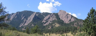 [Boulder Flatirons]